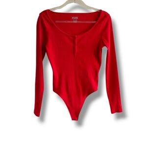 PINK by Victoria Secret Henley Bodysuit